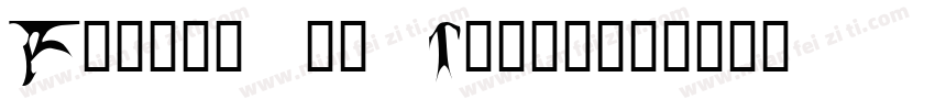 Return to Title字体转换